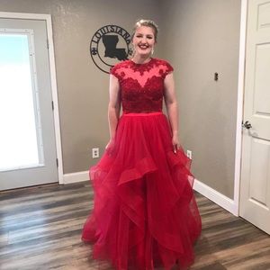 Size 12 Formal 2 Piece Dress